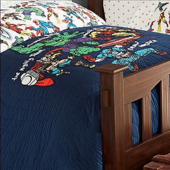 pottery barn superhero bedding